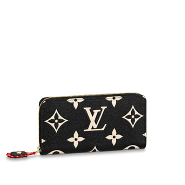 LV Crafty Zippy Wallet Monogram Empreinte Leather M69698