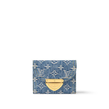 Louis Vuitton Victorine Wallet Monogram Denim M82959