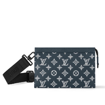 Louis Vuitton Gaston Wearable Wallet Shadow Blue M83384