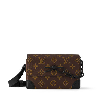 Louis Vuitton Steamer Wearable Wallet Monogram Macassar Canvas M83613