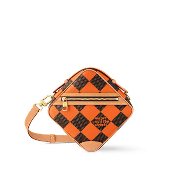 Louis Vuitton Chess Messenger Bag in Damier Orange N40548