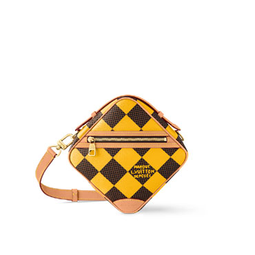 Louis Vuitton Chess Messenger Bag in Damier Yellow N40562