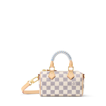 Louis Vuitton Nano Speedy Damier Azur N40918