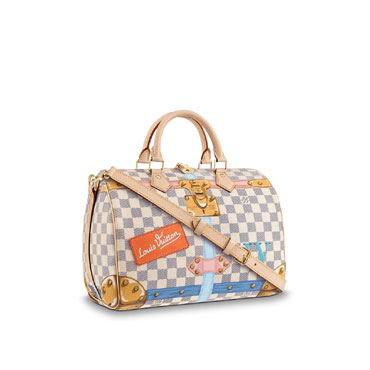 Louis Vuitton Speedy 30 Damier Azur Canvas N41063