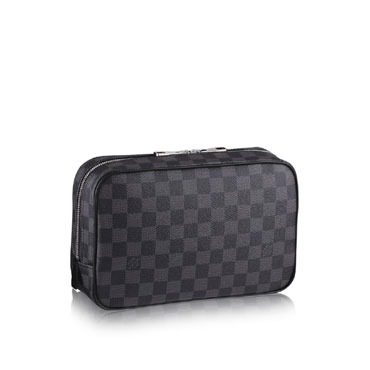 Louis Vuitton Toilet Pouch GM Damier Graphite Canvas N47521