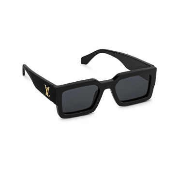 Louis Vuitton Clash Square Sunglasses in Black Z1579E