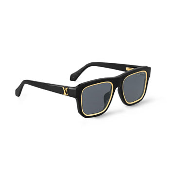 Louis Vuitton Legacy Square Large Sunglasses in Black Z2505W
