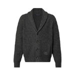 Louis Vuitton Cashmere Blend Shawl Collar Cardigan 1AFWBQ