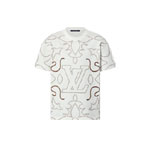 Louis Vuitton Embroidered Cotton T-Shirt 1AFWVN