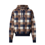 Louis Vuitton Damier Cashmere And Wool-Blend Hoodie 1AFXJV