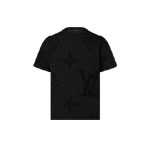 Louis Vuitton Monogram Short-Sleeved Cotton Crewneck 1AFYEY