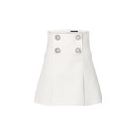 Louis Vuitton Jewel Button Mikado Skirt 1AGAX7