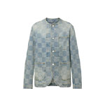 Louis Vuitton Damier Denim 3D Chic Jacket 1AGHUF