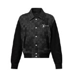 Louis Vuitton Mix Leather Varsity Blouson 1AHBV6