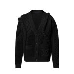 Louis Vuitton Chunky Wool-Blend Cable Cardigan 1AHC21