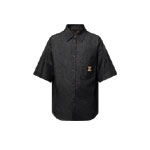 Louis Vuitton Short-Sleeved Chambray Shirt 1AHVW4