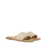 Louis Vuitton Lily Flat Mule in Beige 1AIEI9