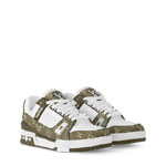 Louis Vuitton Trainer Sneaker in Khaki 1AILAR