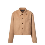 Louis Vuitton Boxy Camel Jacket 1AIPTJ