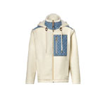 Louis Vuitton Monogram Accent Fleece Jacket 1AIQQJ