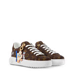 Louis Vuitton Time Out Sneaker in Cacao Brown 1AIVIB