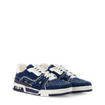 Louis Vuitton Trainer Sneaker in Indigo Blue 1AJ518
