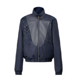 Louis Vuitton Leather Mix Track Top 1AJB69