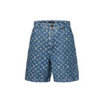 Louis Vuitton Monogram Denim Shorts 1AJBJM