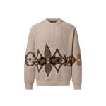 Louis Vuitton Graphic Knitted Crewneck 1AJBVY