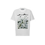 Louis Vuitton Velvet Jacquard Short-Sleeved T-Shirt 1AJCE5