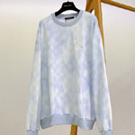 Louis Vuitton Long-Sleeved Printed Crewneck 1AJRAN