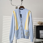 Louis Vuitton Embroidered Signature Jacquard Cardigan 1AJRLH
