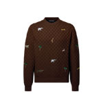 Louis Vuitton x Darjeeling Limited Embroidered Long Sleeved Crewneck 1AJTYH