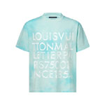Louis Vuitton Tie Dye Printed T-Shirt 1AJUCX