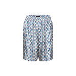 Louis Vuitton Monogram Printed Silk Shorts 1AJUO5
