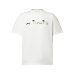 Louis Vuitton x The Darjeeling Limited Embroidered Short Sleeved Crewneck 1AJVQK