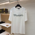 Louis Vuitton Denim Signature Short-Sleeved T-Shirt 1AK7H1 Louis Vuitton Denim Signature Short-Sleeved T-Shirt 1AK7H1
