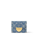 Louis Vuitton Victorine Wallet Monogram Denim M82959