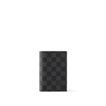 Louis Vuitton Passport Cover Damier Graphite Canvas Wallet N64411