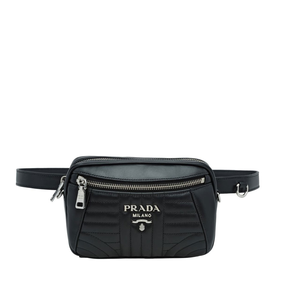 Prada Diagramme Leather Belt Bag 1BL006 2D91 F0002: Image 1