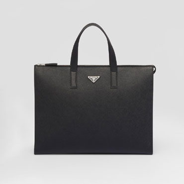 Prada Black Saffiano Tote 2VG039 9Z2 F0002