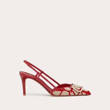 Valentino Garavani Vlogo Signature Slingback Pump Iconographe 2W0S0R01EBHJ4A