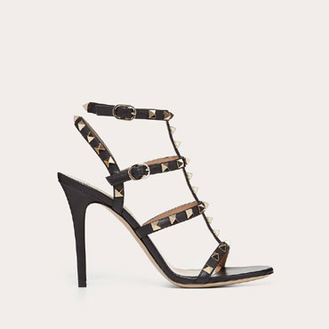 Valentino Garavani Rockstud Calf Ankle Strap Sandal 2W2S0A27VOD0NO