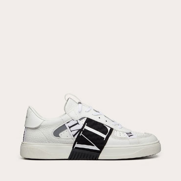 Valentino Garavani Low-Top Calfskin Vl7N Sneaker With Bands 2Y2S0C58WRQ24P