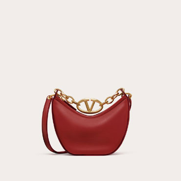 Valentino Vlogo Moon Mini Hobo Bag In Nappa Leather 4W0B0N46PHV0RO