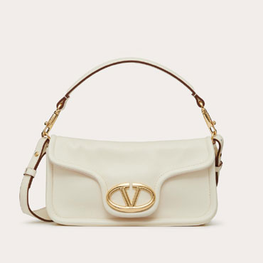 Valentino Vlogo 1960 Nappa Leather Medium Shoulder Bag 4W0B0N49ZFJ098