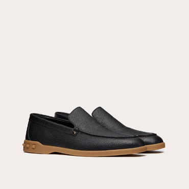 Valentino Leisure Flows Slip-on In Grainy Calfskin 4Y2S0H20XPJ 0NO