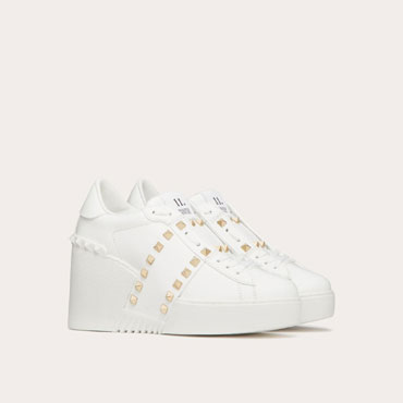 Valentino Open Disco Wedge Sneaker 5W2S0HP0BHS 0BO