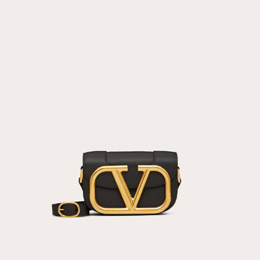 Valentino Small Supervee Crossbody Calfskin Bag VW2B0G45ZXL0NO