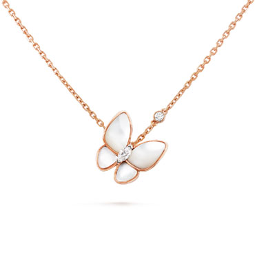 Van Cleef Arpels Two Butterfly pendant VCARO8FO00